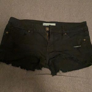 Black shorts
